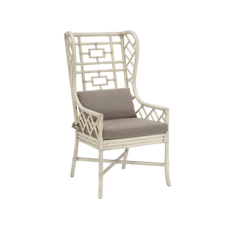 Bamboo best sale wingback chair